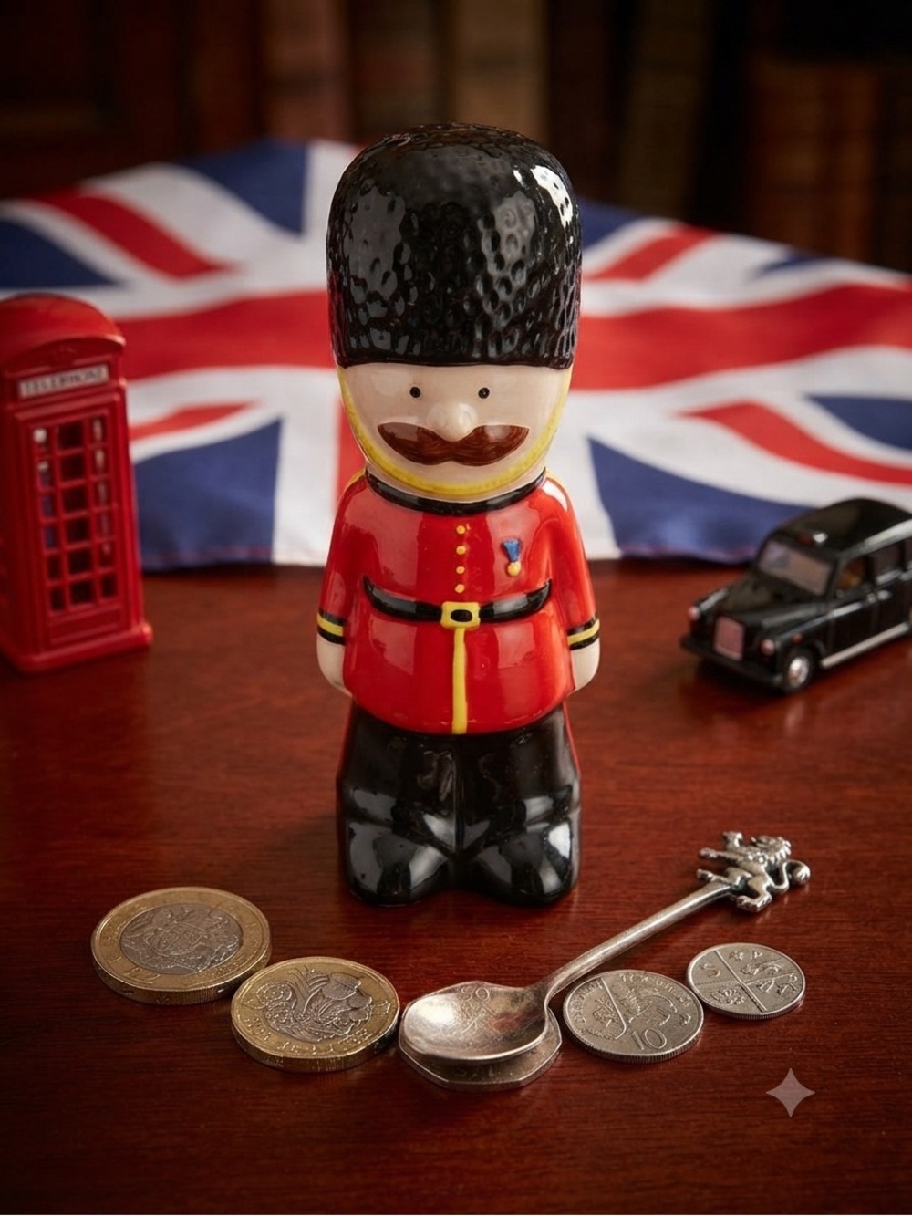 Cath Kids by Cath Kingston Ceramic British Royal Guard Bank
